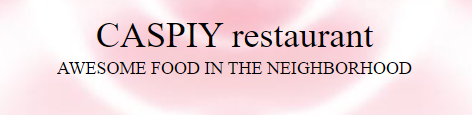 caspiy restaurant